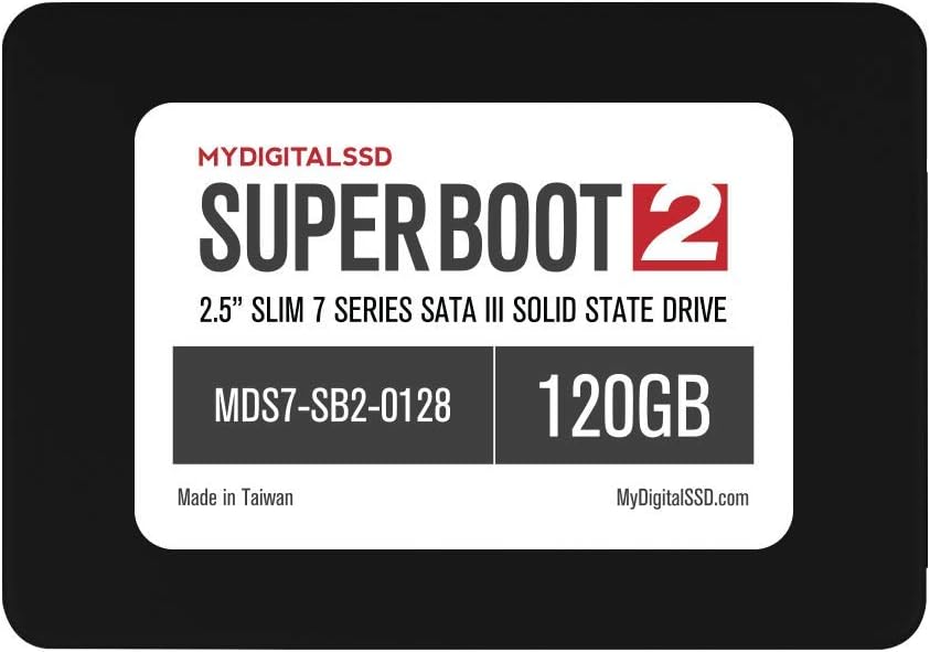 MyDigitalSSD Super Boot 2 (SB2) Slim 7 Series (7mm) 2.5" SATA III (6G) SSD Solid State Drive (1TB (960GB))