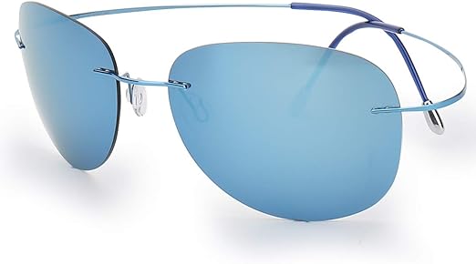 frameless polarized sunglasses