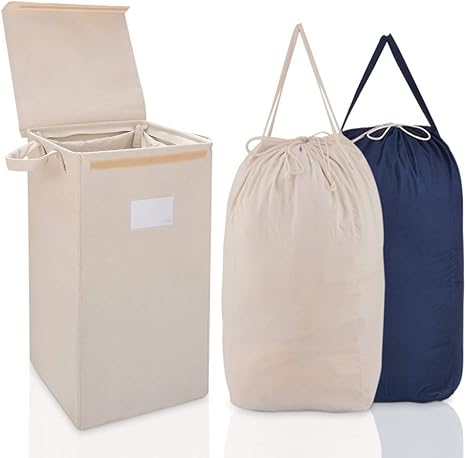 nursery hamper with lid