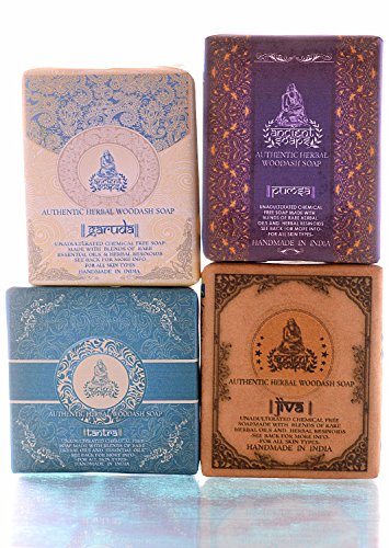 (Pumsä,Tantra,Garudä & Jivä) Luxurious soap with shea butter & Oleoresin! Chemical Free Soap-Colorant Free Soap-Perfume Free Soap-Gluten Free Soap - Natural Soap - Vegan Soap & Moisturizing Soap