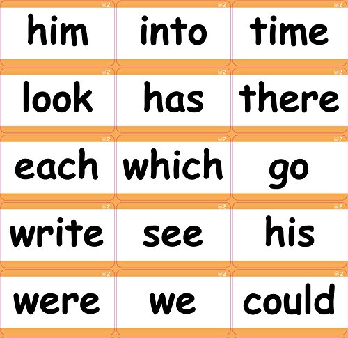 Alphabet, Short Vowel Phonics, 200 Sight Words - 322 X-Large Early Learning Flash cards - Baby, Toddler, Preschool, Kindergarten - Little Champion Reader Level 1 Word Reading cards
