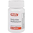 Rugby Daily-Vite Multivitamin - Daily Vitamin Supplement - 100 Tablets