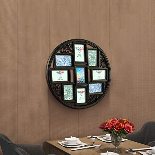 Palomzi Picture Frames 4x6 Collage 9 Openings Wall Mounting Collage Frame, Glass Front - Thumbnail 4