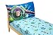 Disney Toy Story Power Up 2 Pack Fitted Sheet and Pillowcase Toddler Sheet Set, Blue/Green primary
