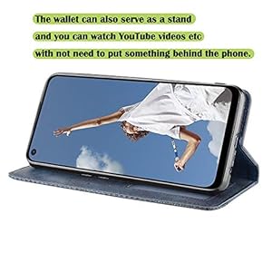 LAGUI Adatto per Oppo A52/ A72/ A92 Cover Protettiva in Morbido TPU + PU Custodia Portafoglio a Chiusura Magnetica con… - immagine 5