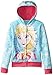 Disney Girls' Frozen Elsa Aqua Hoodie Sweatshirt