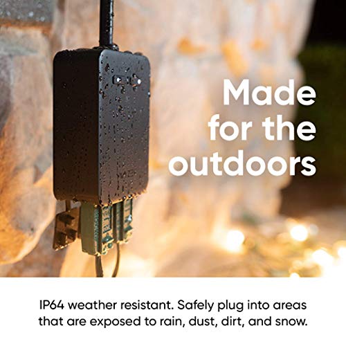 Wyze Smart Plug Outdoor A Certified for Humans Device with Echo Dot