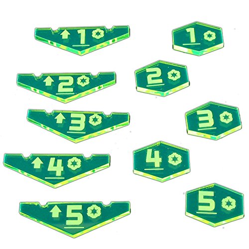 Space Fighter, Empire Place Holder Token Set #1-5 (10)