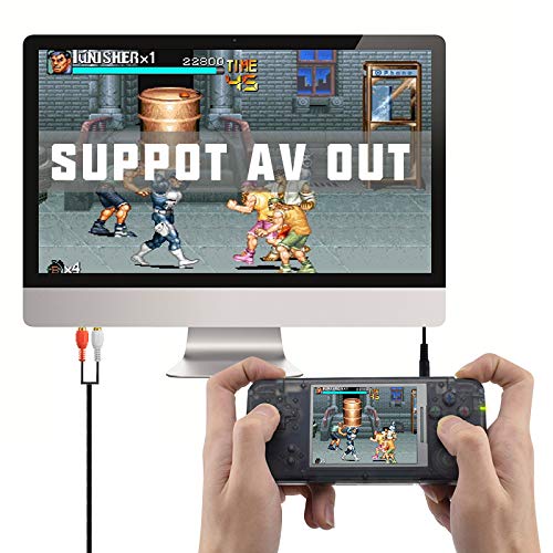 REFURBISHHOUSE Retro Handheld Game Console 3.0 Inch Console Built-in 1150 Different Games Support for NEOGEO/GBC/FC/CP1/CP2/GB/GBA Gifts for Kids(Black) - Thumbnail 2