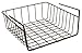 DecoBros 2PK Under Shelf Basket Wrap Rack, Bronze