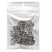 RUBYCA 30PCS Charm Pendant Heart Tibetan Metal Beads Silver Color for Jewelry Making DIY Bracelet