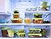 Anchor Hocking Trueseal Glass Food Storage Containers Airtight Lids, 1 Cup Round, Green -