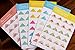 ONOR-Tech 120/ Pkg Lovely Cute Self-adhesive Photo Corner Sticker for Diary, Album, Scrapbooking, Craft, 5 Color Sheet/Pkg (1)