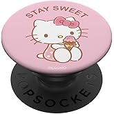 Hello Kitty with Ice Cream Pink Stay Sweet PopSockets Adhesive PopGrip