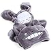 Gimilife Christmas Halloween Totoro Pet Change Appare Pet Autumn Winter Cartoon My Neighbor Totoro Coat Clothes Jumpsuit Funny Party Cosplay for Small Medium Large Dogs (Grey, XL)
