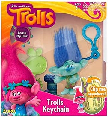 Trolls Medium Keychain (Branch)