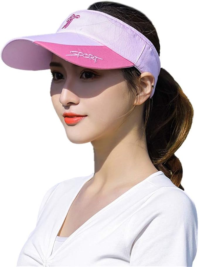 Sun Hat Summer Sports Cotton Visor UV Protection Sun Hats Women's
