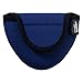 Stealth Club Covers 12060 Putter Oversize Mallet 2-Ball Golf Club Head Cover, Navy Solid/Trim of Black