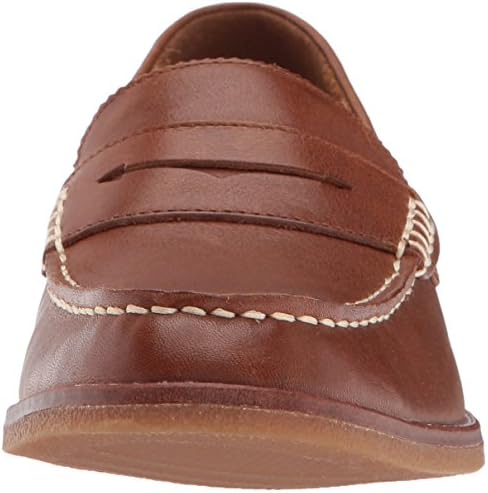 sperry seaport penny loafer tan
