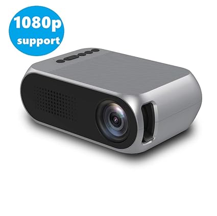 Cxz El proyector casero portátil Mini HD, Ultra HD + 1920 x 1080 ...