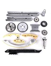 Kit de cadena de sincronización de motor con tensor de guía de carga para buick Chevy GMC Pontiac Saab Saturn 2.0L 2.2L 2.4L L4 reemplazo # 12680750 9-4201S 9-4201SX