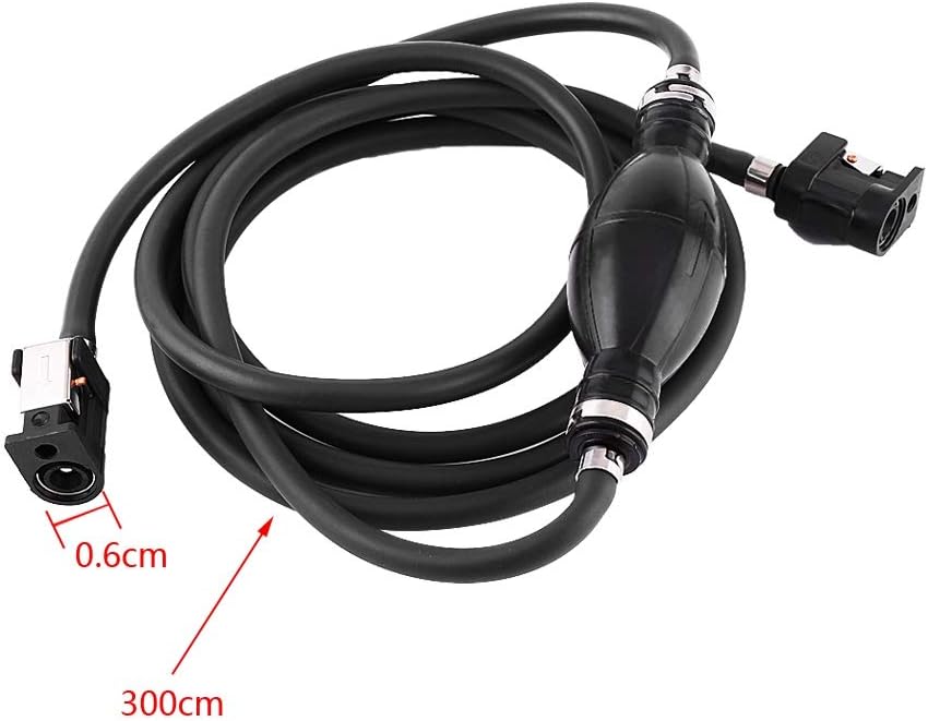Terisass Fuel Line Pipe for Mariner Outboard Motors PVC Rubber Metal, 0.24'' Inside Diameter, 9.84ft, 100% New - Image 5