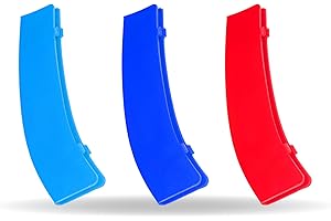 SamWinGear Grille Insert Trims for BMW Front Grill Inserts M-Colored Snap-on Grill Mesh Trims Strips for BMW 2013-2019 F30 F35 3 Series 11-Beam Grille Classic Decorative Accessories(11 Beams)