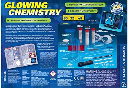 glowing chemistry set