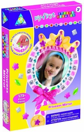 My First Sticky Mosaics Princess Mirror Kit by My First Sticky Mosaics