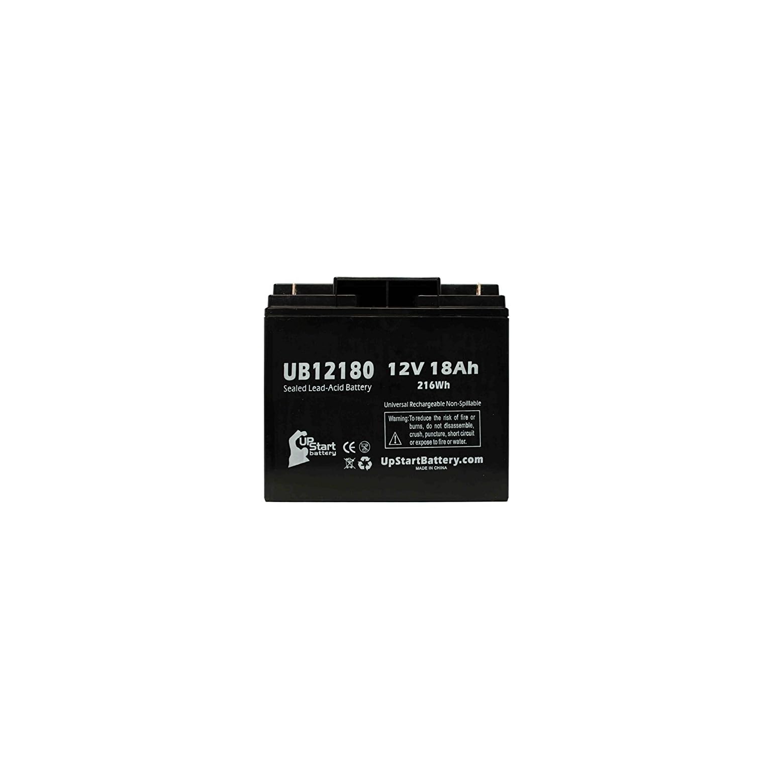 2 Pack Replacement for Pride Gogo Elite Traveler Plus Battery