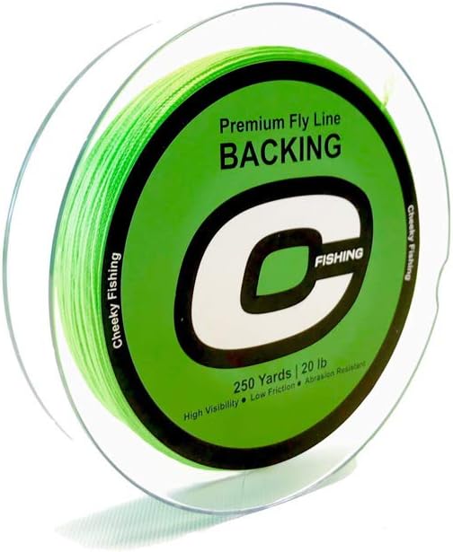 Cheeky Premium Fly Line Backing 250 Yard, 20 lb Spool