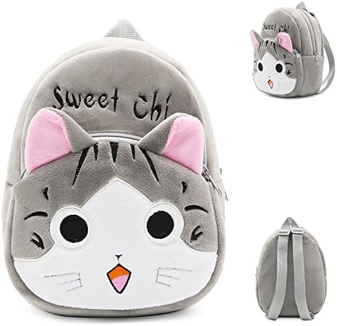 Animal Toddlers Baby Backpack 3D Plush Toy Bag for 1-3 Years Old