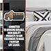 GORILLA GRIP Non Slip Mattress Gripper, Prevents Mattresses from Sliding and Holds Bed in Place, Pad Grips Beds, Sofa, Couch, Chair Cushions and Helps Keep Topper from Slipping, Easy Trim Pads Twin XL