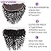 VRVOGUE Brazilian Deep Wave 13X4 ear to Ear Free Part Lace Frontal Closure 100% Unprocessed Brazilian Virgin Human Hair Natural Color (16 free lace frontal)
