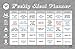 Magnetic Dry Erase Weekly Meal Planner 11X17 Whiteboard