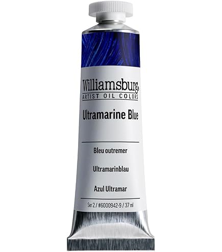 Amazon.com: Williamsburg Artist Oil Colors by GOLDEN, Phthalo Blue