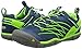KEEN Kids' Chandler CNX Comfortable Sneakers, Poseidon/Jasmine Green, 5 Big Kid