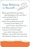 Wallet Cards - Keep Believing in yourself