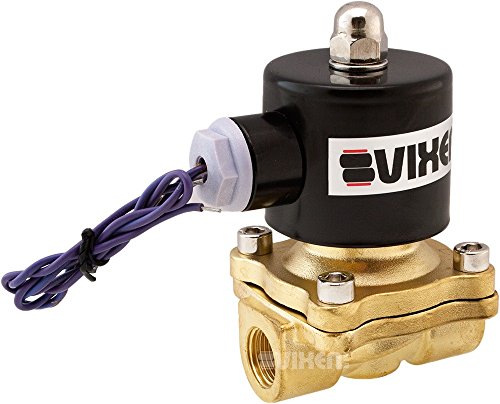 Vixen Air 3/8" NPT Air Ride Suspension High Flow Electric Air Valve (Solenoid) 210 PSI with One 3/8" Flow/Dump Control Valve VXF2038M