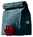 Colony Co. Lunch Bag | Waxed Canvas | Durable | Biodegradable | Deep Sea Blue | For Men, Women & Kids