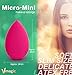 VMAGIC 5Pcs Mini Precision Makeup Sponge Beauty Foundation Sponge Blender for Flawless, Blend Foundation and Highlighter (Color in Random)