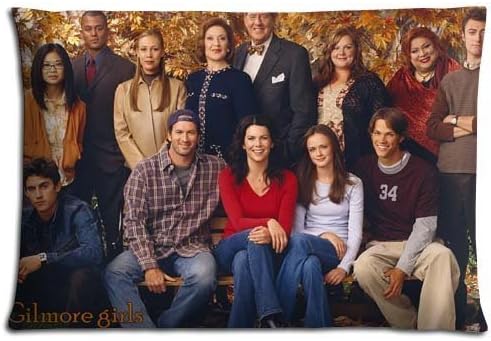 Decal Jewelry 20 20"" 50m bedding pillow case Polyester Cotton easy care King Size Gilmore Girls