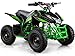 Titan Outdoor Kids Children 24V Green Mini Quad ATV Dirt Motor Bike Electric Battery Powered