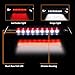 LED 3rd Brake Light Compatible with 2009-2018 Dodge Ram 1500 2500 3500 Clear High Mount Trailer Cargo Lamp DWBL1007