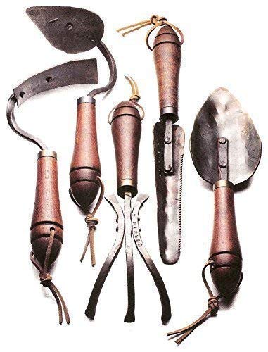 Amazon.com: Mothers Day Heirloom Gardening Tool Gift Set, Hand Forged