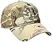 Under Armour Men's Camo Stretch Fit Hat, Ridge Reaper Camo Ba/Maverick Brown, Medium/Large