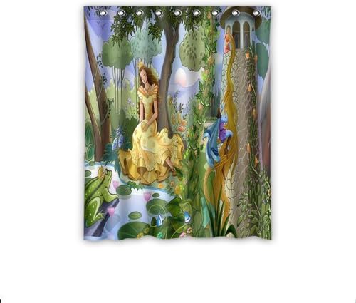 Scott Shop Fashion Custom Tangled Rapunzel Window Curtain Thermal Insulated Blackout Window Curtains Drapery / Panels / Treatment Polyester Fabric 52 "x 63" Inch