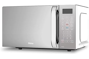 Micro-ondas Philco 20L Espelhado Limpa Fácil Menu FIT PMO23E 127V