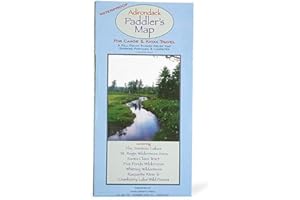 Paddlesports Press Adirondack Paddler's Map, Publisher - Paddlesports 9780974632056
