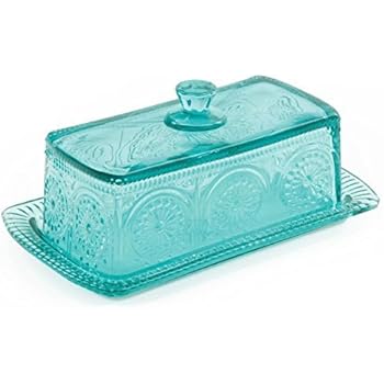 Amazon.com: The Pioneer Woman Vintage Floral Butter Dish ...